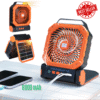 Solar Outdoor Fan
